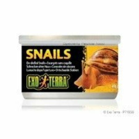 EXO TERRA Exo-Terra Snails, Unshelled 1.7oz 2855